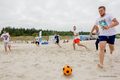 Turniej piłki nożnej plażowej w Dębkach