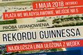Próba ustanowienia Rekordu Guinnessa - najdłuższa linia ułożona z wędek we Władysławowie